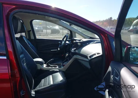 2013 Ford C-Max Hybrid Sel z USA, uszkodzony, nr VIN 1FADP5BU6DL536231